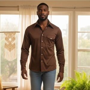 Vintage Mervyn’s Men’s Collection Shirt. Size 16 32/33 New w/o tags